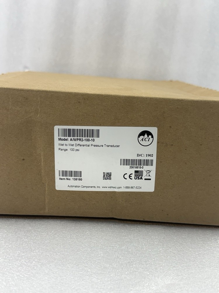 NEW AUTOMATION COMPONENTS INC A/WPR2-100-10 | WPR2-100 WET DIFF PRESSURE TRANSM