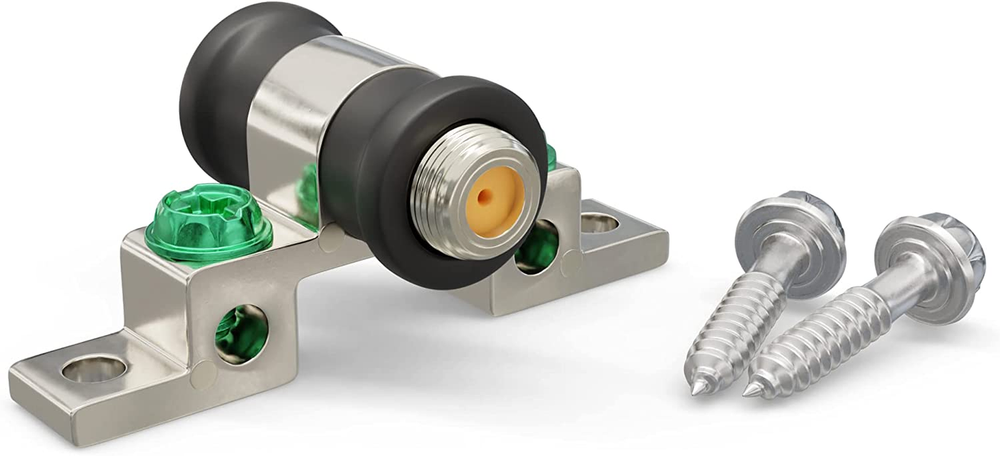 High-Frequency 3GHz Coaxial Cable Connectors RG6 Ground Block Extender