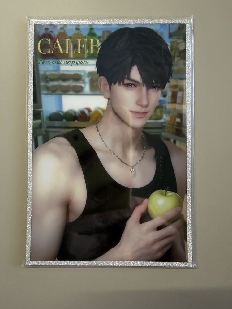 Love and DeepSpace Caleb Paper Board Shikishi Board 10*15*0.2cm