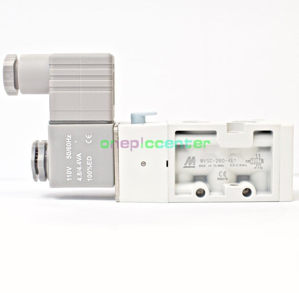 ONE Mindman MVSC-260-4E1 DC24V /AC110V /AC220V Solenoid Valve New