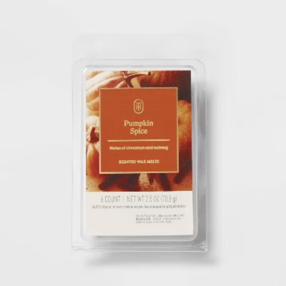 6ct Pumpkin Spice Scented Wax Melts 2.5oz by Threshold