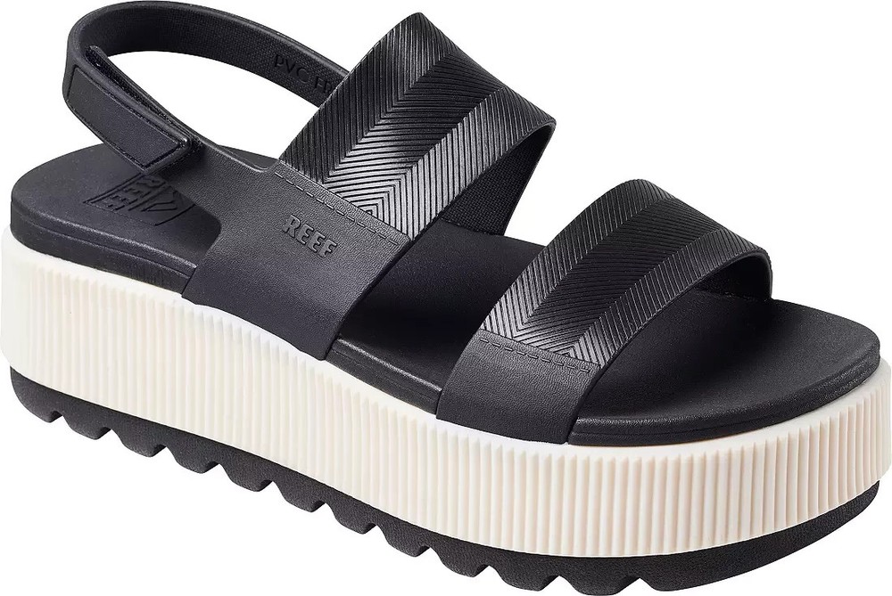 Reef Women's Water Vista Higher Sandals, Black Vintage