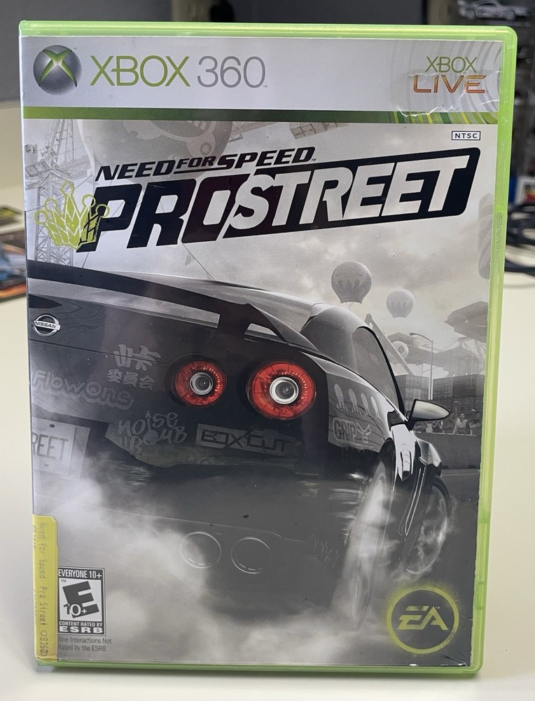 Need for Speed Pro Street Xbox 360 (2007) Complete CIB with Manual