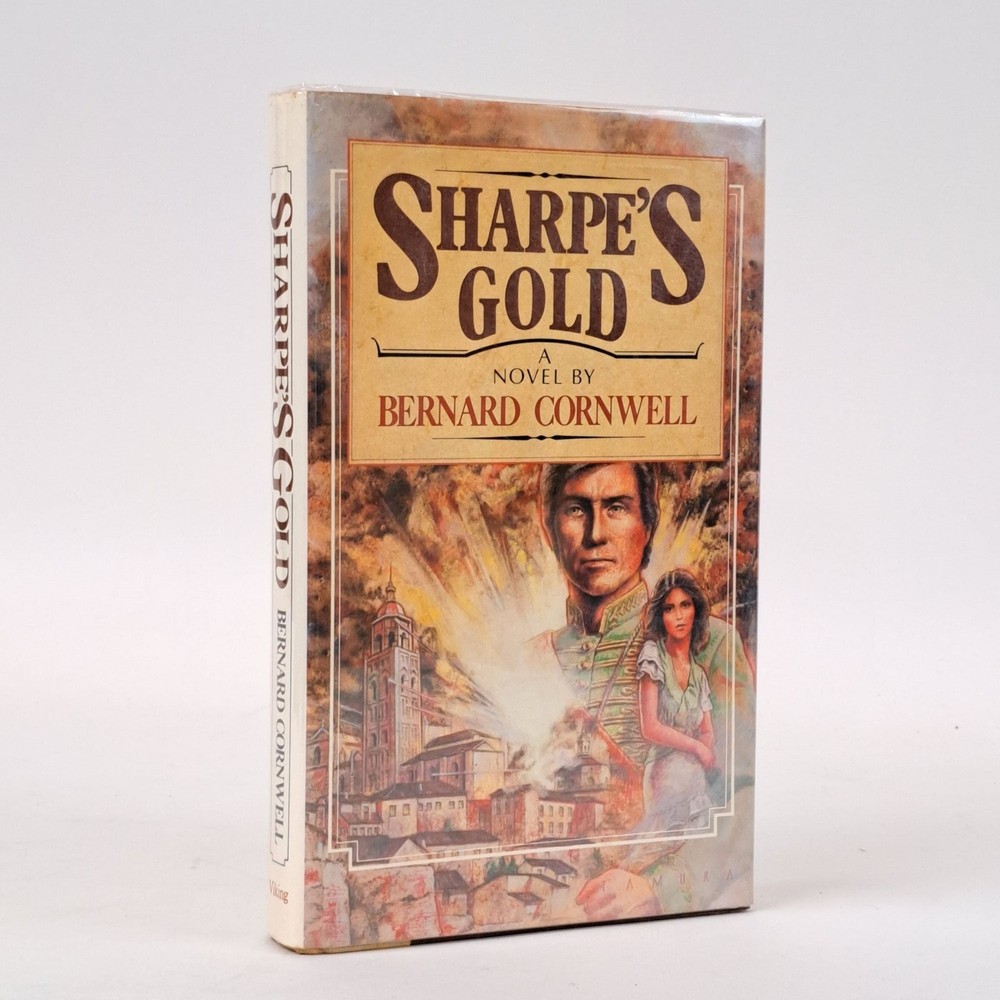 Bernard Cornwell / SHARPE'S GOLD Signed 1st Edition 1981