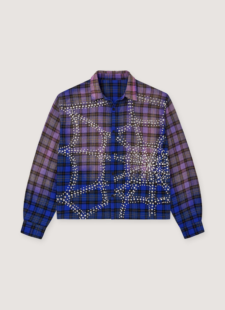 Vale Forever Blue Inferno Flannel Blue