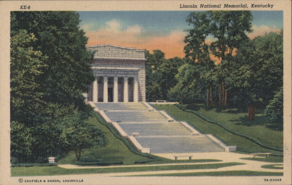 Hodgenville, Kentucky KY Lincoln National Memorial, Birthplace of Abraham