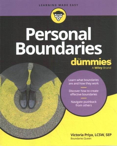 Personal Boundaries for Dummies, Paperback by Priya, Victoria, Brand New, Fre...