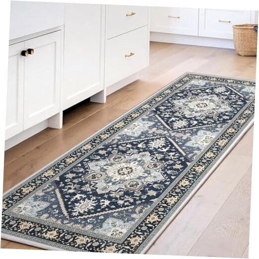 Soft Washable 2x6 Entryway Rug Runner for Hallways and High Traffic Areas