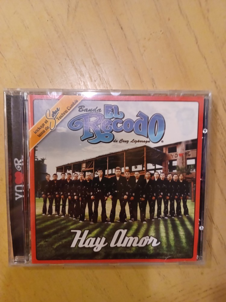 BANDA EL RECODO de CRUZ LIZARRAGA Hay Amor USED CD IN EXCELLENT CONDITION