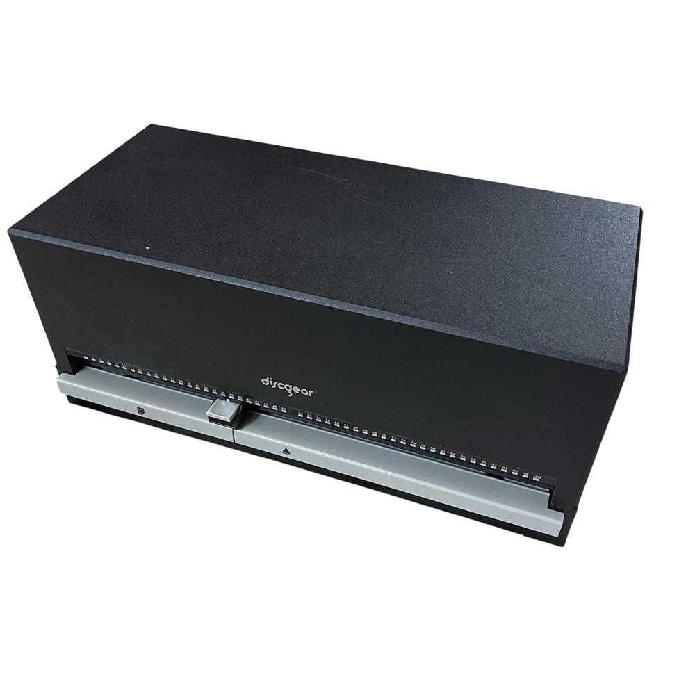 DiscGear Selector 100 CD DVD Blu-Ray Video Game Disc Holder Storage System Black