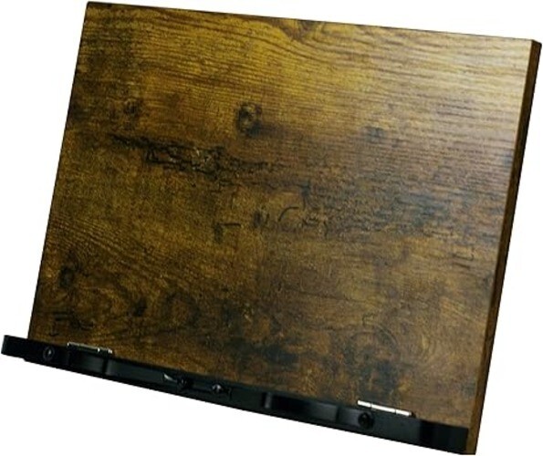 Wooden Bamboo Foldable Book Stand Cookbook Holder Desk Reading Stand