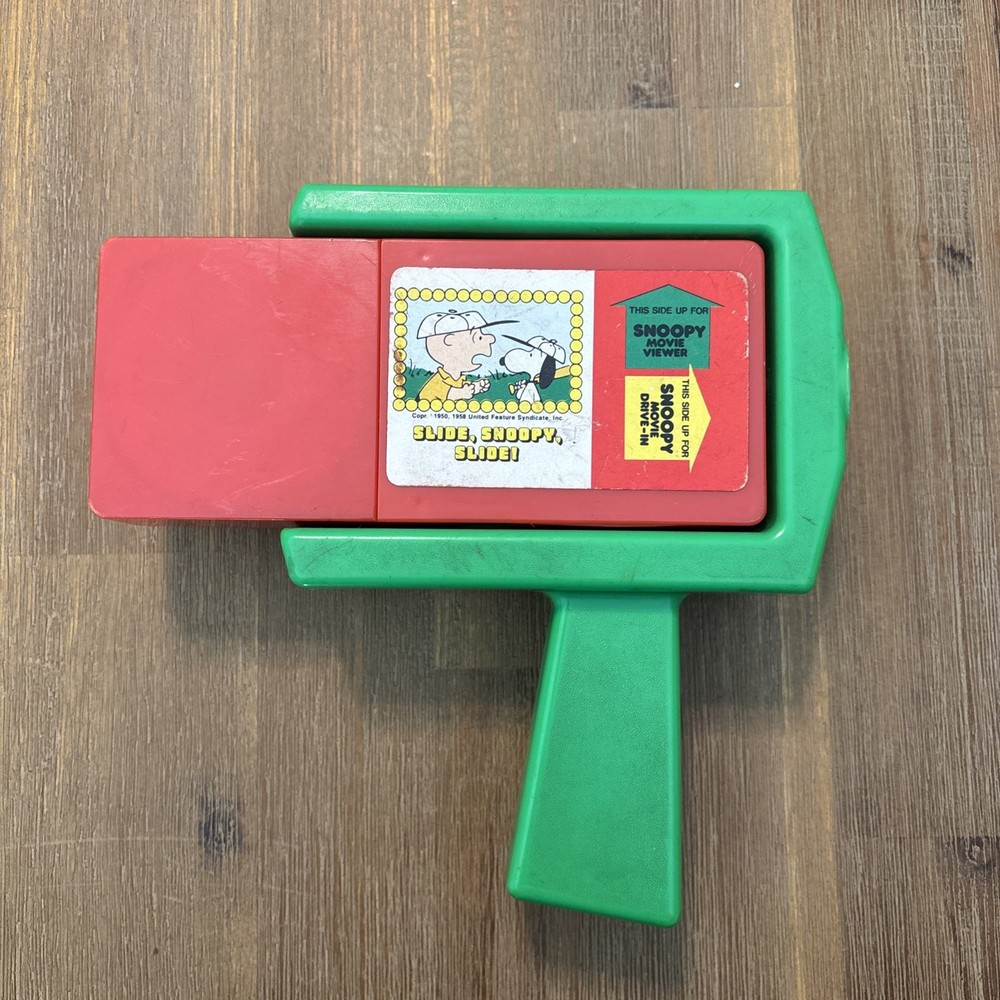 VTG Snoopy Peanuts Movie Viewer & 