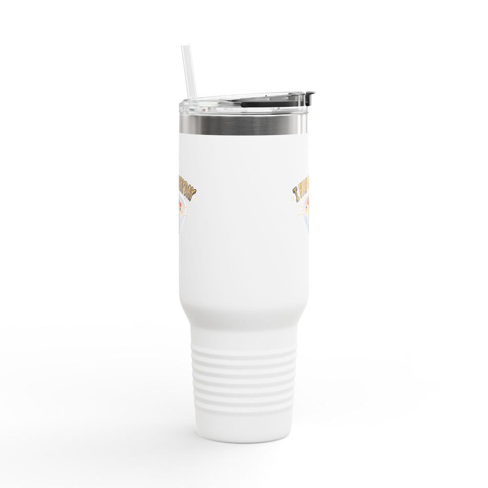 Brunch Lover Travel Mug, 40oz - Coffee Cup, Tea Tumbler, Thermos, Leak-Proof