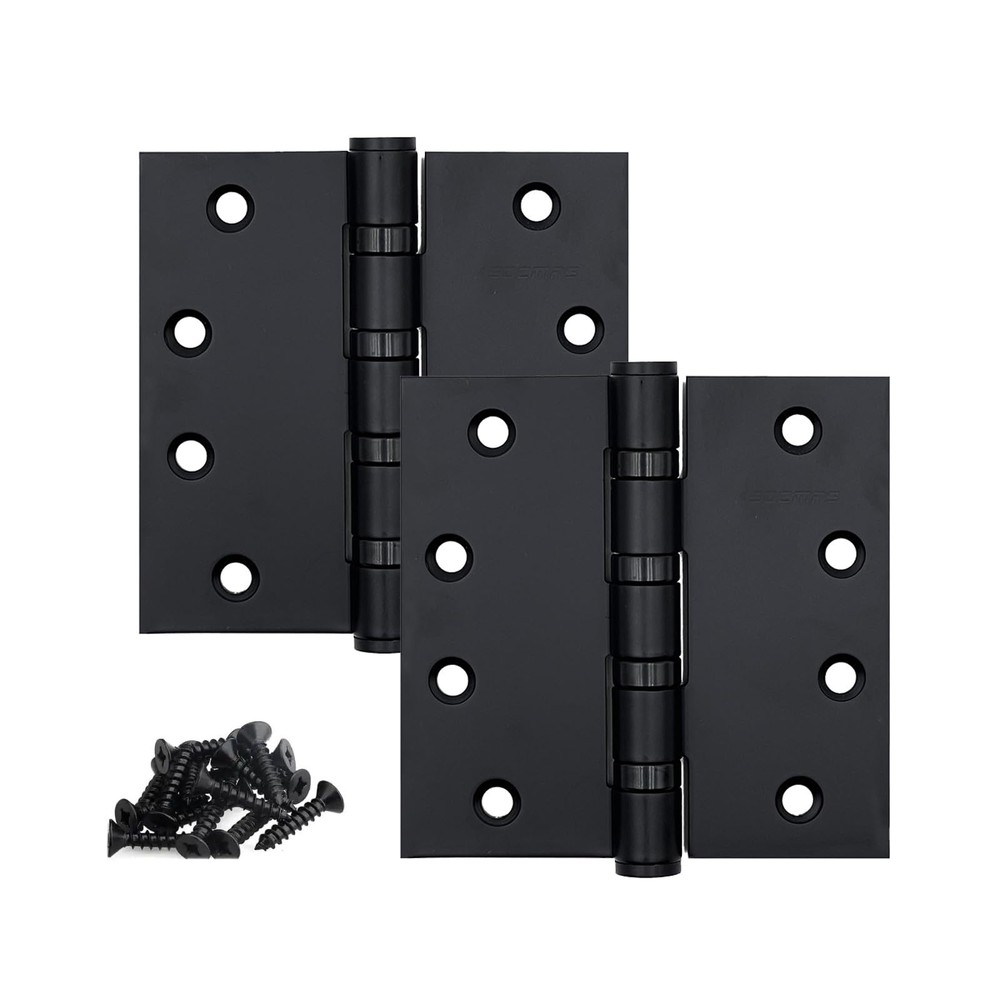 Stainless Steel Matte Black 4 inch Door Hinges,Interior Door Hinge，Heavy