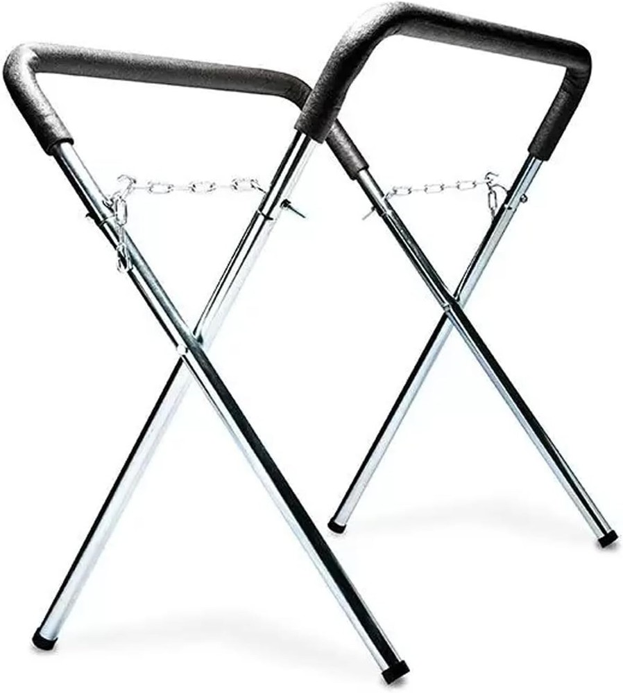 Professional Grade Foldable Work Stand with 750 lb Capacity - Heavy-Duty Support for Garage and Shop Projects