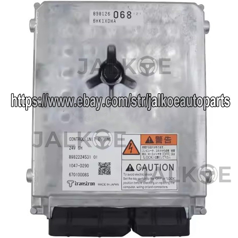 8-98126057-0 ECU Controller Module For Isuzu 4HK1 CASE CX210B Sumitomo SH200-5