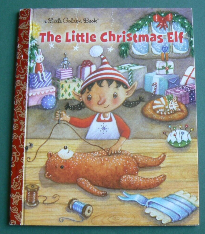 The Little Christmas Elf, A Little Golden Book 2011 LN HC!