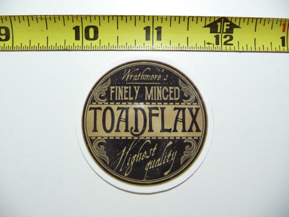 Premium Hoppy Toadflax Sticker for Witchcraft Potions & Spells  
