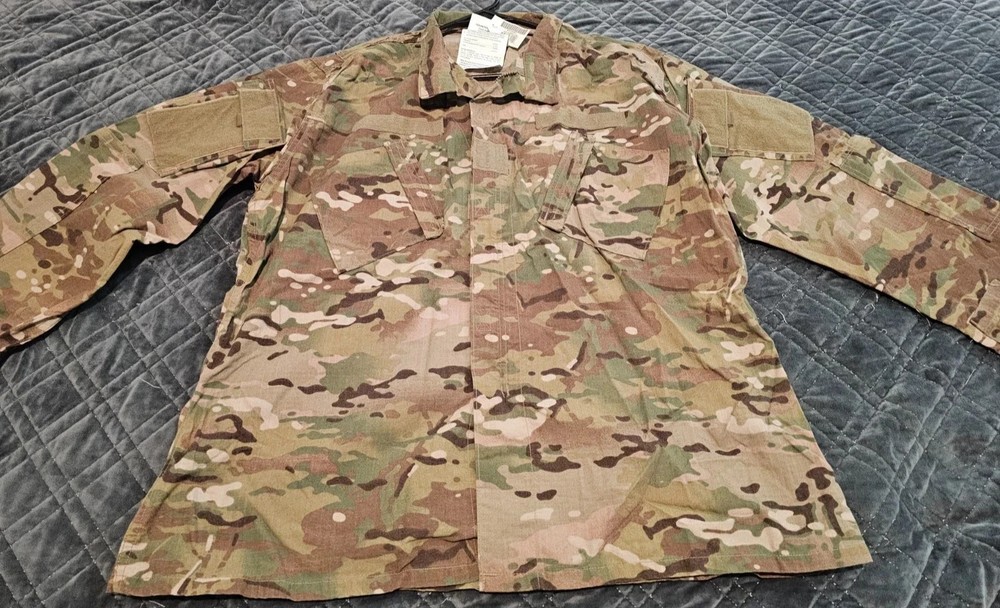 US ARMY FR MULTICAM COAT COMBAT UNIFORM SHIRT NSN 8415-01-599-0611 X-Large Long