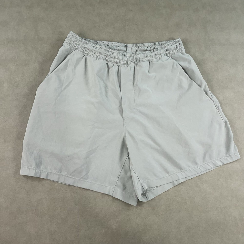 Lululemon Pace Breaker Shorts Men’s Medium Gray 5” Inseam Running Athletic
