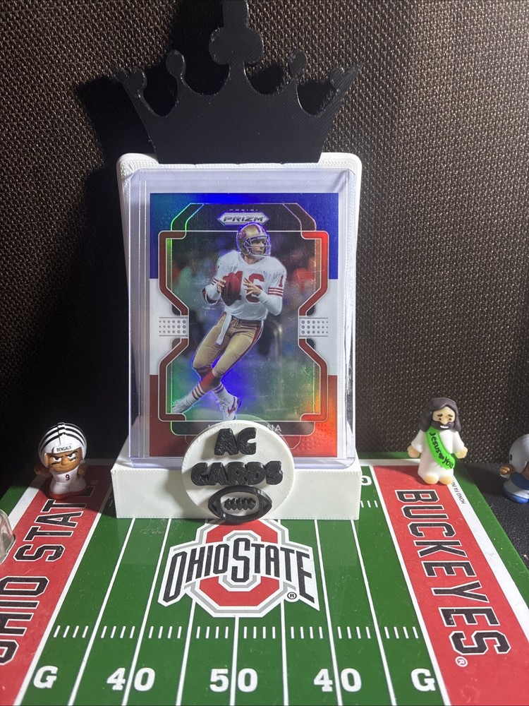2021 Panini Prizm #60 Joe Montana Red White and Blue