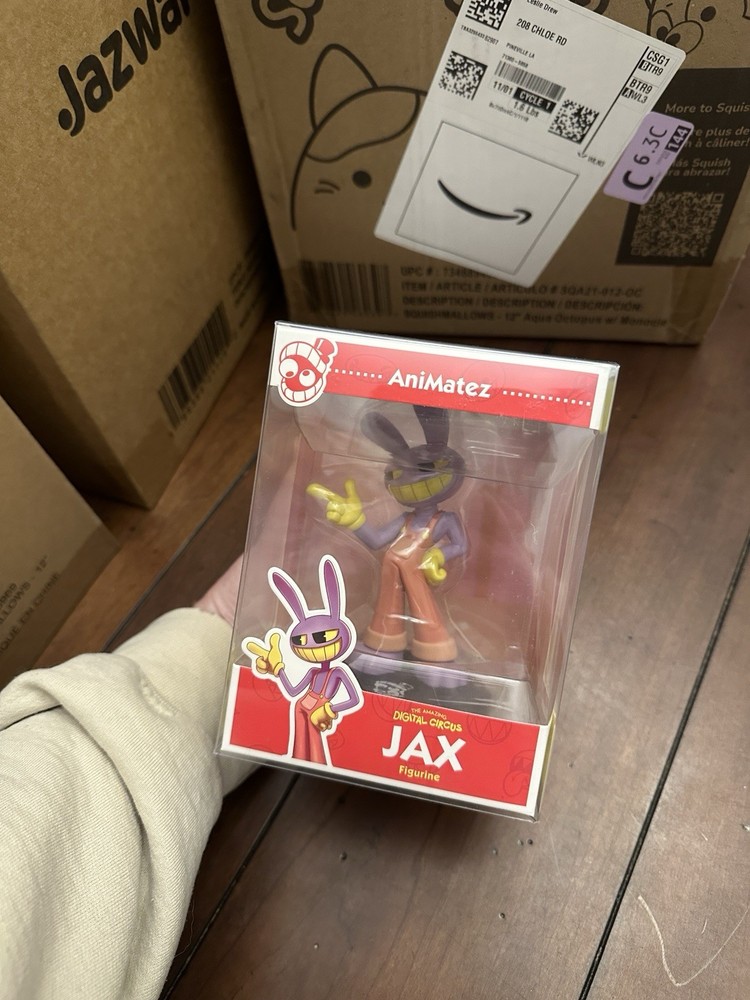 Collectibles: Jax Figurine - The Amazing Digital Circus - Animatez - New