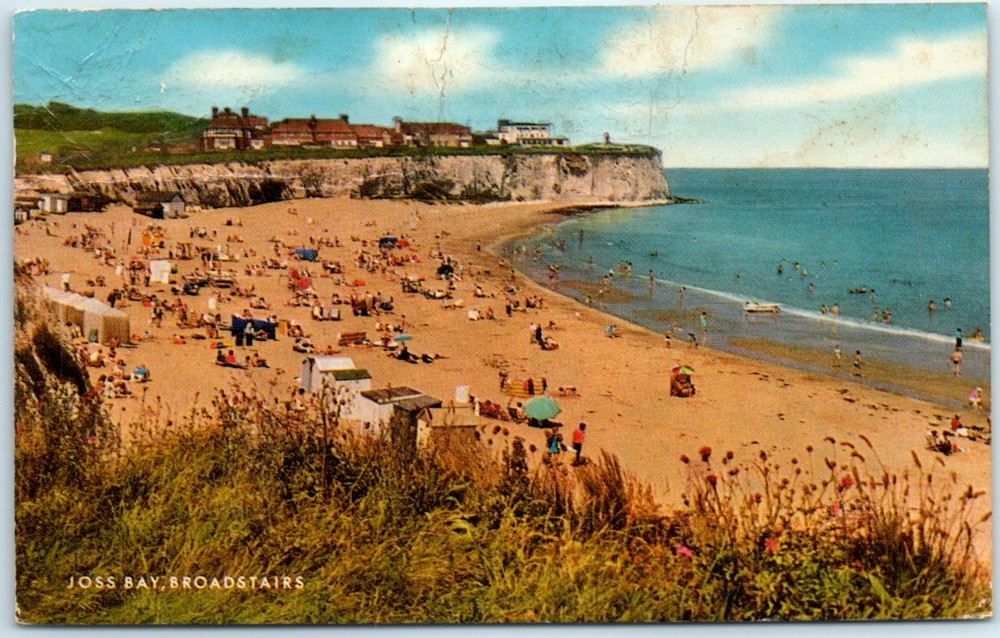 Postcard - Joss Bay, Broadstairs, England