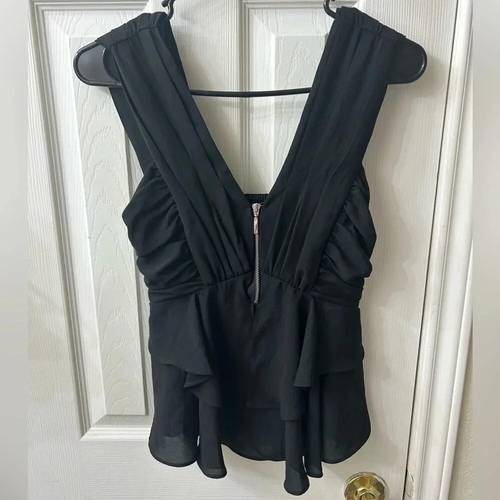 Express Women's Black Blouse