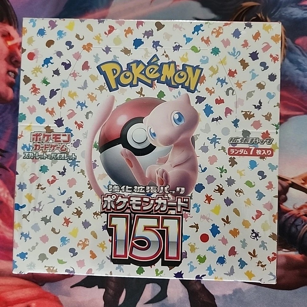 Pokemon Japanese SV2A 151 Booster Box W/ Shrink Scarlet & Violet US Seller