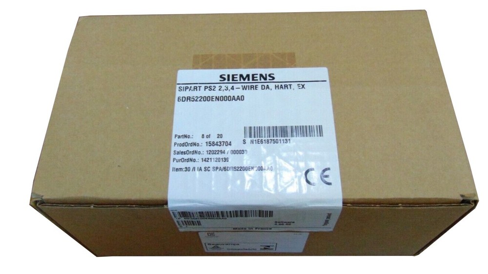 6DR5220-0EN00-0AA0 New Sealed Siemens Valve Positioner 6DR5220-0EN00-0AA0