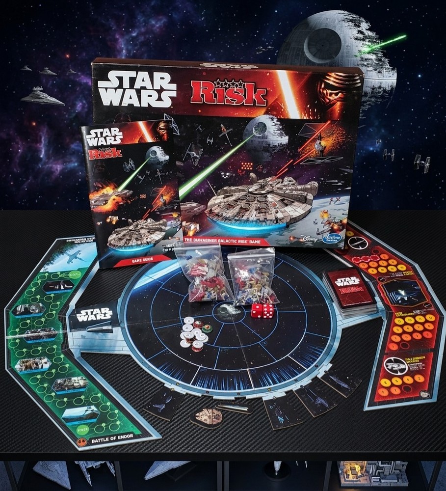 Star Wars Risk Board Game The Reimagined Galactic Risk 2014 - incomplete
