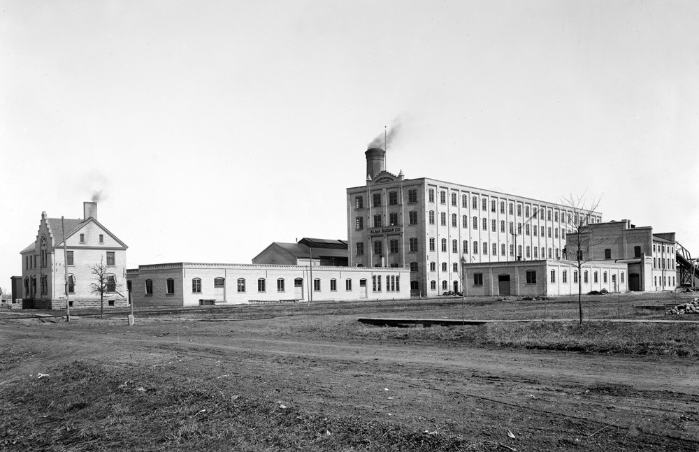 1901 Alma Sugar Company, Alma, Michigan Vintage Photograph 11