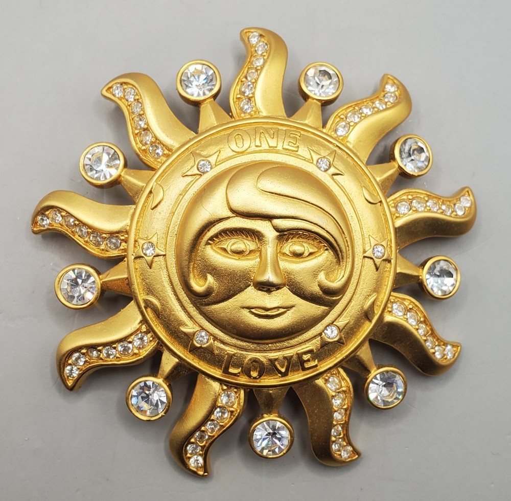 KIRKS FOLLY Signed Sunburst Sun Celestial 