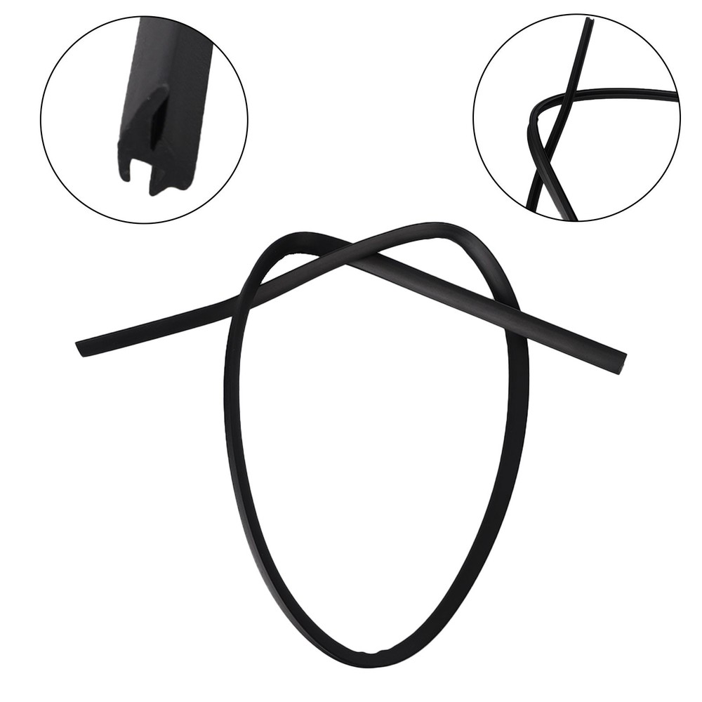 Molding Trim 1PCS 2006-2011 Black Front Rubber Upper Hot/Easy To Install