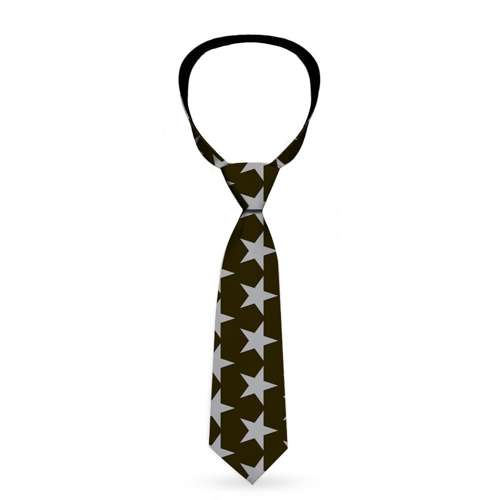 Necktie Standard - Star Black/Silver ACC NEWAnother great item from Rarewaves USA | Free delivery!