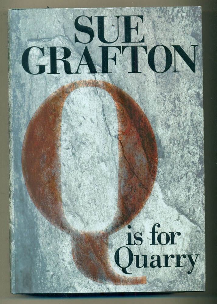 SUE GRAFTON Q is for Quarry 1st/1st VG HB SIGNED First Edition