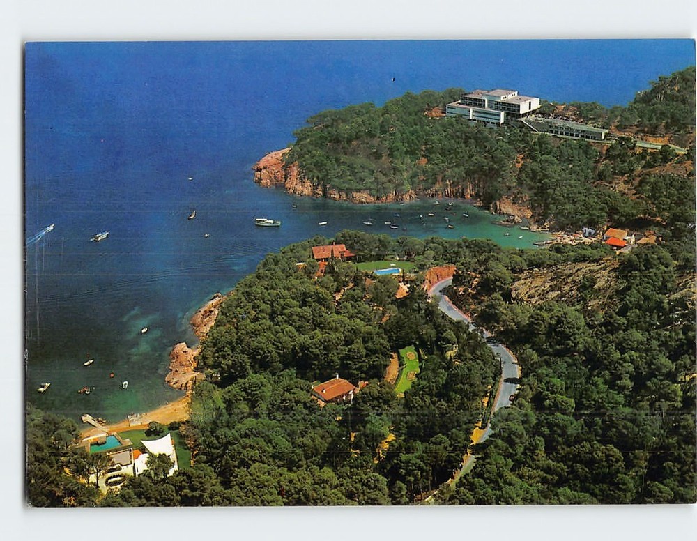 Postcard Aerial View Aiguablava Costa Brava Spain