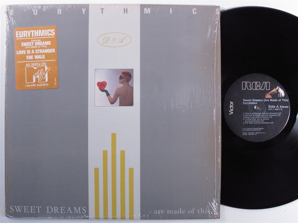 EURYTHMICS Sweet Dreams (Are Made Of This) RCA LP VG++ SHRINK f