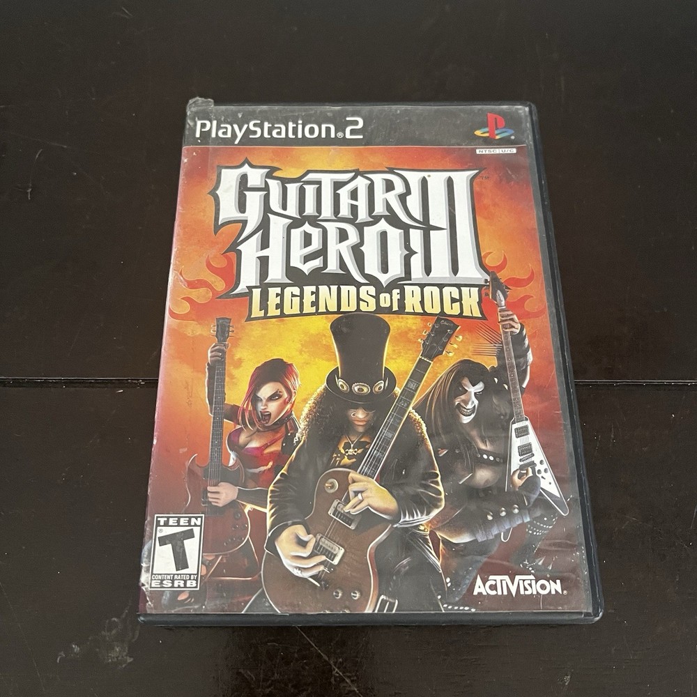 Guitar Hero III: Legends of Rock (Sony PlayStation 2, 2007)