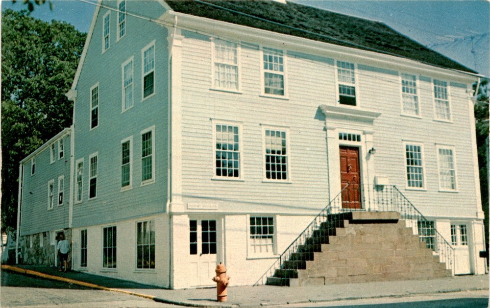 75 Water Street, Stonington, Connecticut, Amos Sheffield House, Postcard