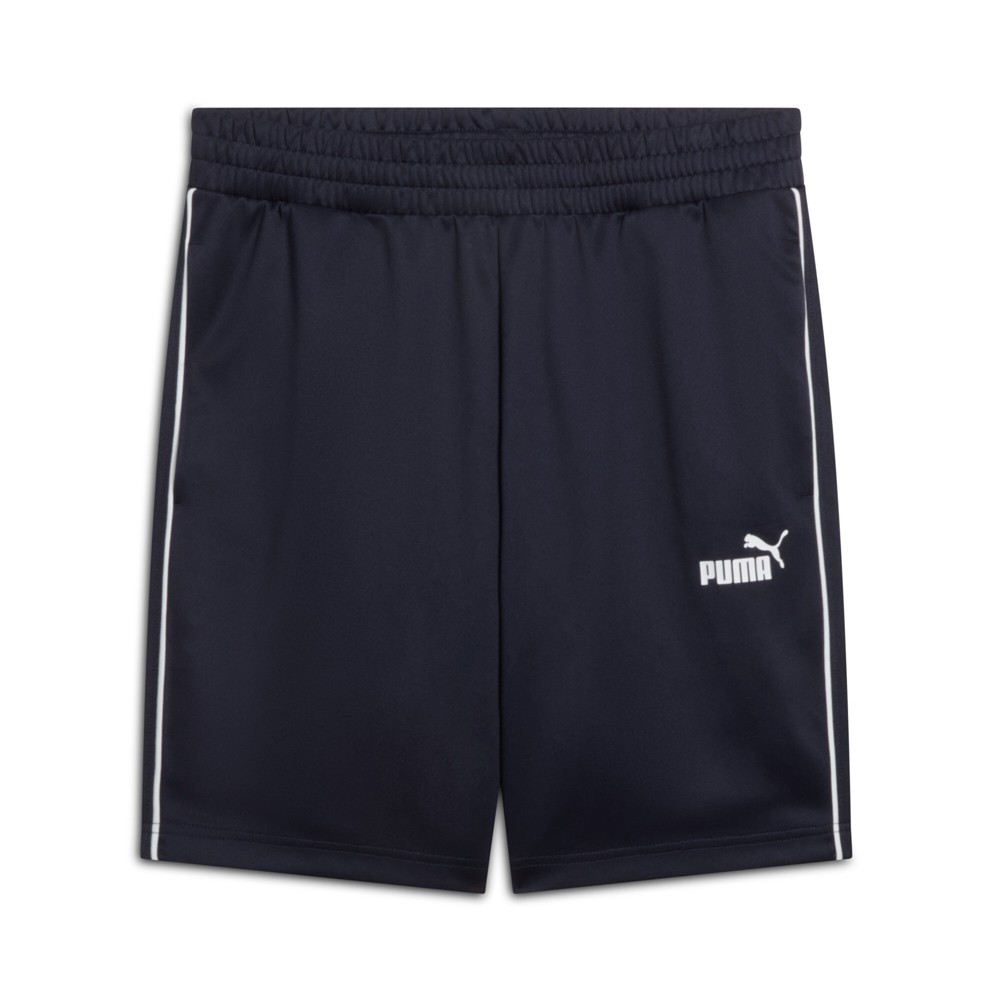 PUMA Sport Polyester 9 Inch Shorts Mens Blue Casual Athletic Bottoms 68462216
