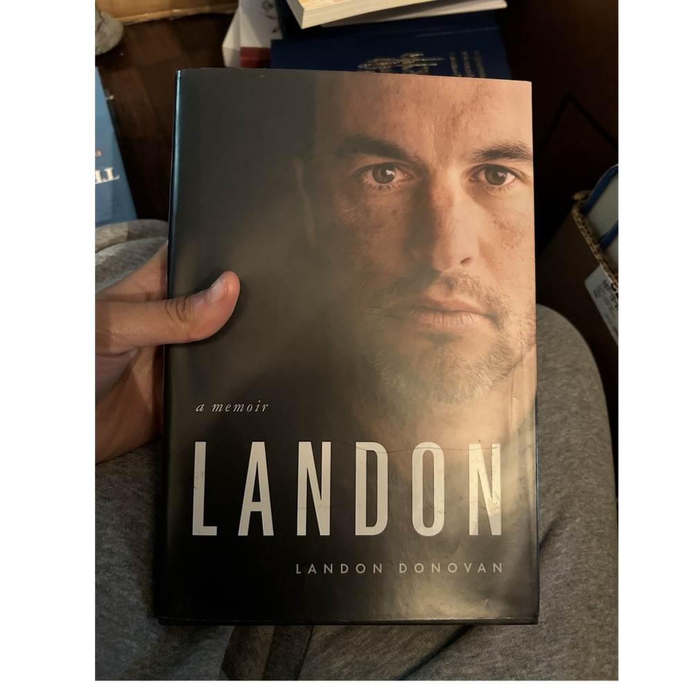 Landon Donovan Landon Memoir Hardcover Dust Jacket Soccer Biography