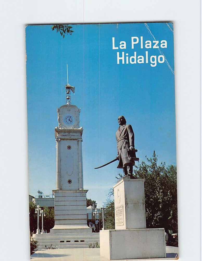 Postcard La Plaza Hidalgo Nuevo Laredo Mexico