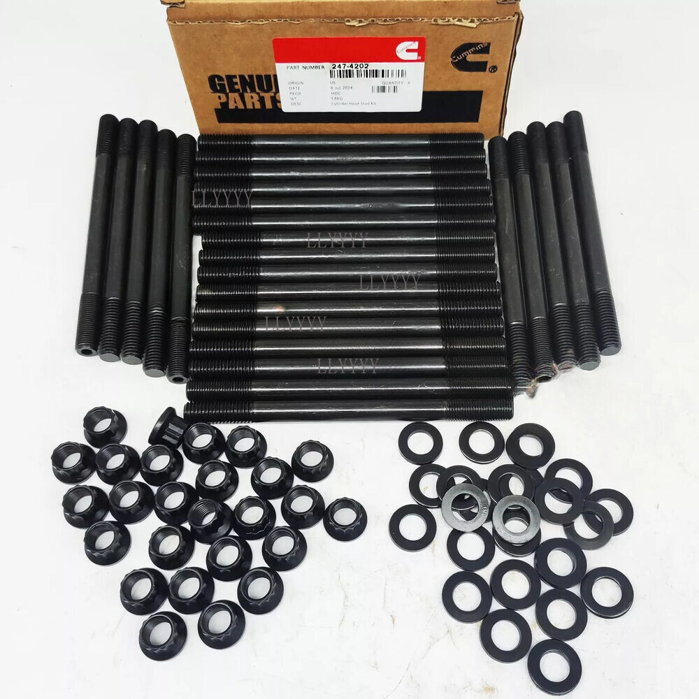 NEW Cummins Cylinder Head Stud Kit 247-4202 for 98-18 Dodge 24v Diesel 5.9L 6.7L