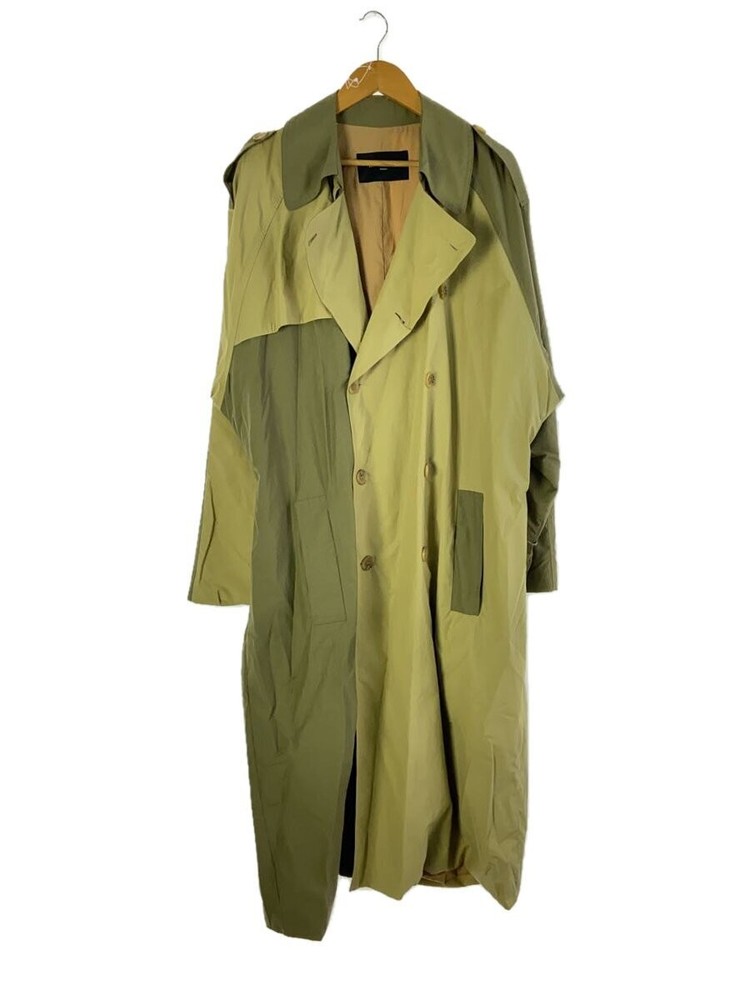 Trench Coat/-/Cotton/Khk/Plain 50301