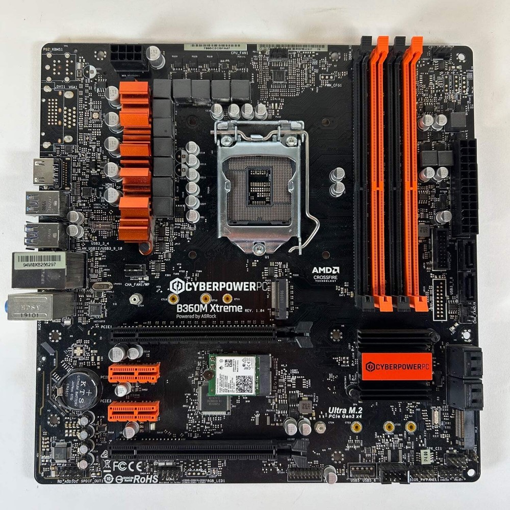 CyberPower B360M Xtreme LGA 1151 microATX Intel DDR4 Motherboard