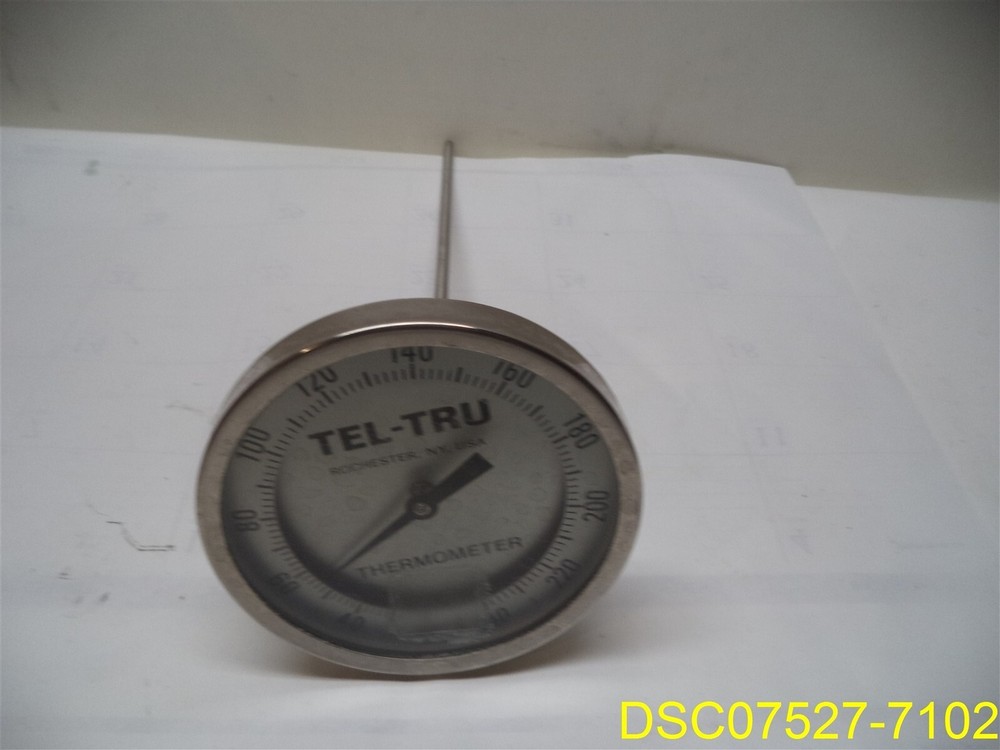 TEL-TRU GT500R THERMOMETER 20/240 F, 1/2