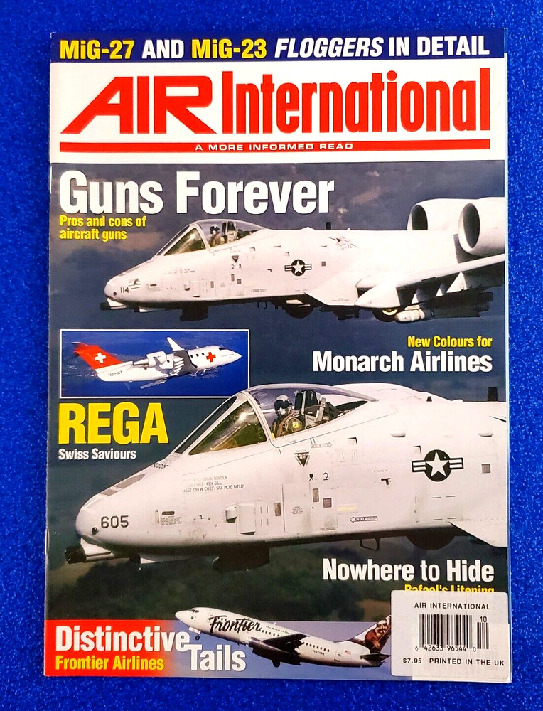 Air International: Guns Forever Pros And Cons Of Aircraft Guns Oct 2002 Magazine