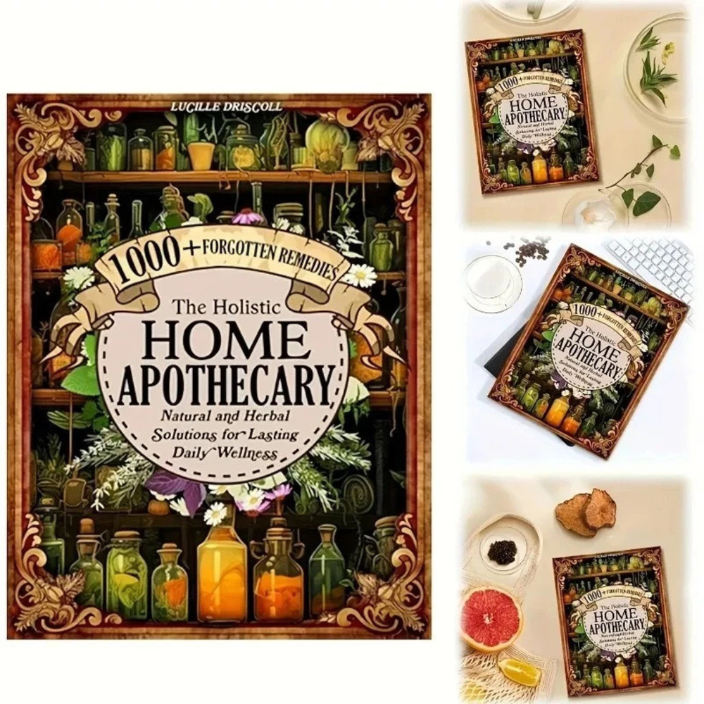 1000+ Herbal Remedies Holistic Health Guide The Holistic Home Apothecary Book