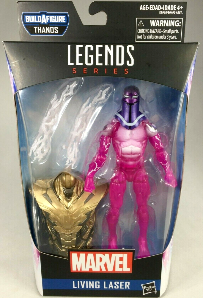 Marvel Legends Living Laser Action Figure 6 Inch Thanos Build A Figure New 2018